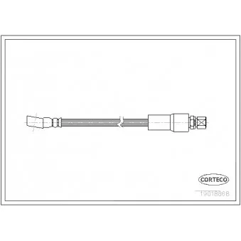 Flexible de frein CORTECO OEM 90147349