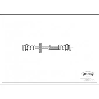 Flexible de frein CORTECO OEM 46456877
