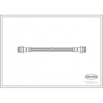 Flexible de frein CORTECO OEM 7704001929