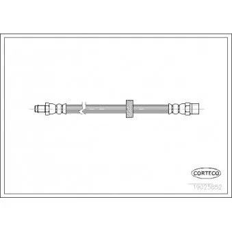 Flexible de frein CORTECO OEM 9157386