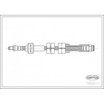 CORTECO 19026177 - Flexible de frein
