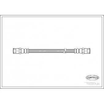 Flexible de frein CORTECO OEM 500327229