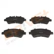 Jeu de 4 plaquettes de frein avant Dr!ve+ [DP1010.10.1162]