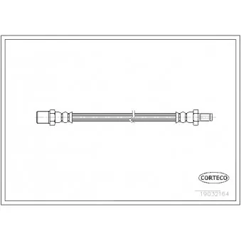 Flexible de frein CORTECO 19032164