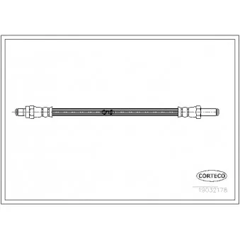 Flexible de frein CORTECO OEM RTC3386