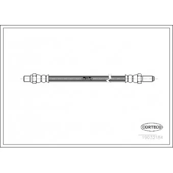 Flexible de frein CORTECO OEM GBH211