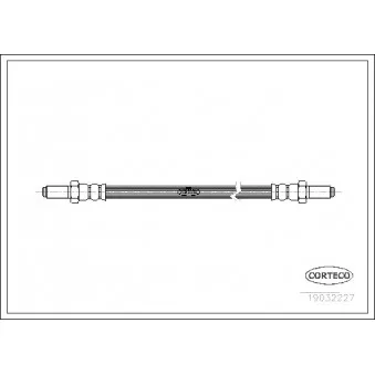 Flexible de frein CORTECO OEM 08827184