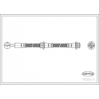 Flexible de frein CORTECO OEM 462108f800