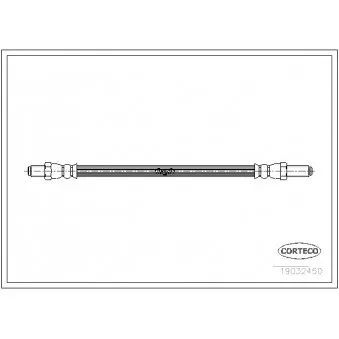 Flexible de frein CORTECO 19032450