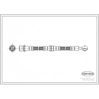 Flexible de frein CORTECO OEM 26550FC010