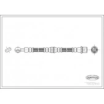 Flexible de frein CORTECO OEM 26550FC020