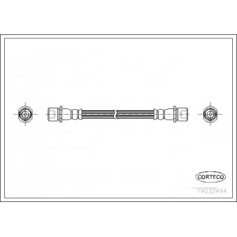 Flexible de frein CORTECO OEM 26550FC000