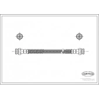 Flexible de frein arrière droit CORTECO OEM 5873802001