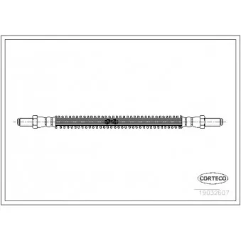 Flexible de frein CORTECO 19032607
