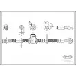 CORTECO 19032621 - Flexible de frein avant droit