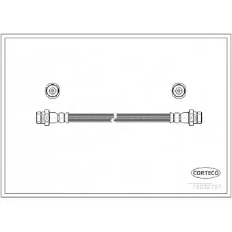 Flexible de frein CORTECO OEM 5157084030