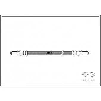 CORTECO 19032768 - Flexible de frein