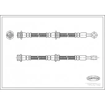 Flexible de frein CORTECO 19032782