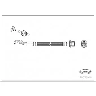 Flexible de frein CORTECO OEM 9094702C41