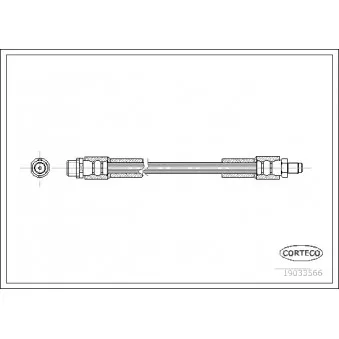 Flexible de frein CORTECO OEM 4E0611775H