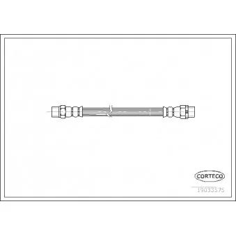 Flexible de frein CORTECO OEM 34321163759