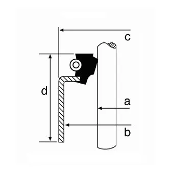 Bague d'étanchéité, tige de soupape CORTECO 19033939