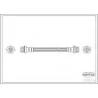 CORTECO 19034348 - Flexible de frein