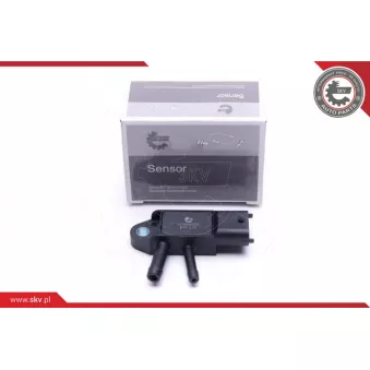 Capteur, pression des gaz échappement ESEN SKV OEM W400008303
