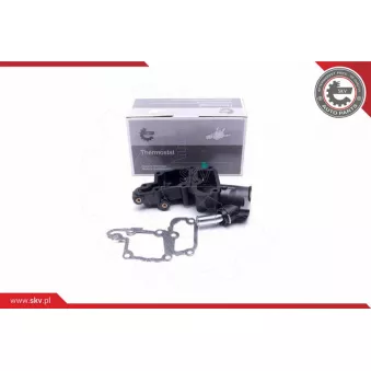 Boîtier du thermostat ESEN SKV 20SKV140 pour PEUGEOT 207 1.4 - 75cv