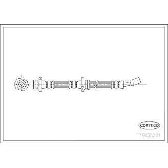 Flexible de frein avant droit CORTECO OEM 462100M011