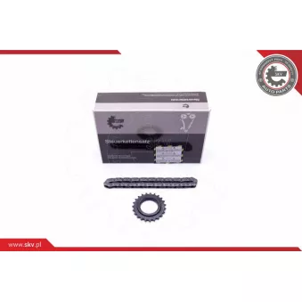 Kit de chaînes, commade de pompe à huile ESEN SKV OEM 7701476527