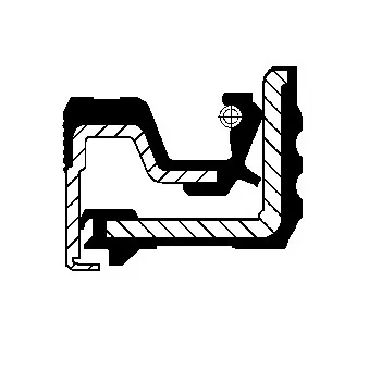 Bague d'étanchéité, différentiel CORTECO OEM RE520035