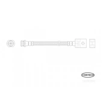 Flexible de frein CORTECO OEM 4621032G10