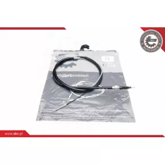 Tirette à câble, frein de stationnement arrière gauche ESEN SKV OEM 251609701C