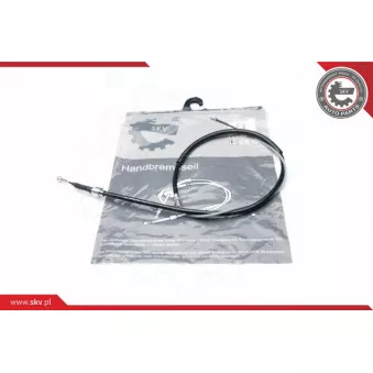 Tirette à câble, frein de stationnement arrière gauche ESEN SKV OEM 1T0609721F