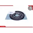 ESEN SKV 57SKV605 - Déflecteur, disque de frein arrière gauche
