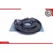 ESEN SKV 57SKV653 - Déflecteur, disque de frein arrière gauche