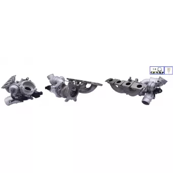 Turbocompresseur, suralimentation BorgWarner 53039880290