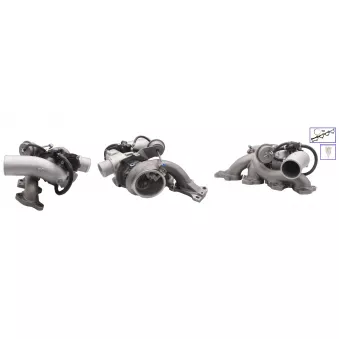 Turbocompresseur, suralimentation DRI OEM 55559848