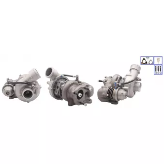 Turbocompresseur, suralimentation DRI OEM 037558