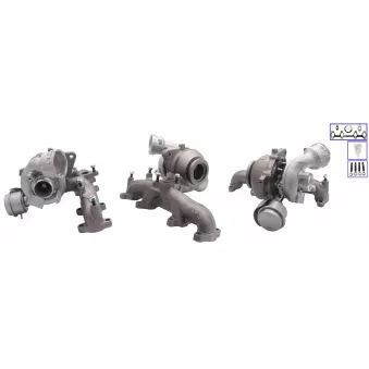 Turbocompresseur, suralimentation DRI OEM 03G253014TX