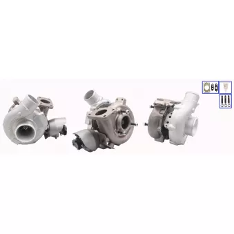 Turbocompresseur, suralimentation DRI OEM 8972572983