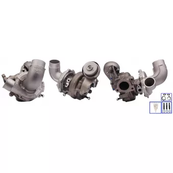 Turbocompresseur, suralimentation DRI OEM 1720126051