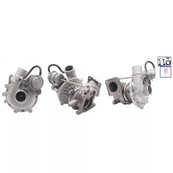 Turbocompresseur, suralimentation DRI OEM 4945478