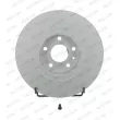 FERODO DDF1057C - Jeu de 2 disques de frein avant
