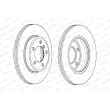 FERODO DDF1066 - Jeu de 2 disques de frein avant