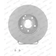 FERODO DDF1136C - Jeu de 2 disques de frein avant