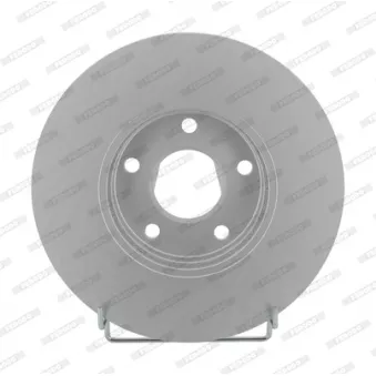 Jeu de 2 disques de frein avant FERODO OEM 1361298