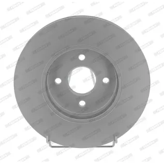 Jeu de 2 disques de frein avant FERODO OEM 2M5V1125AB