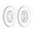 FERODO DDF1215C - Jeu de 2 disques de frein avant